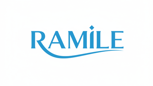 RAMILE logó kék
